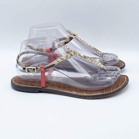 Sam Edelman GiGi animal print sandals - Women's 7 - Picture 4 of 9